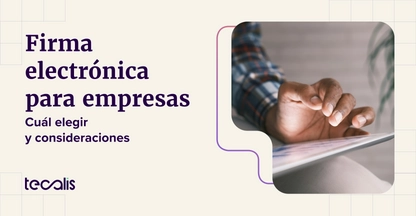 Firma electrónica para empresas blogpost header