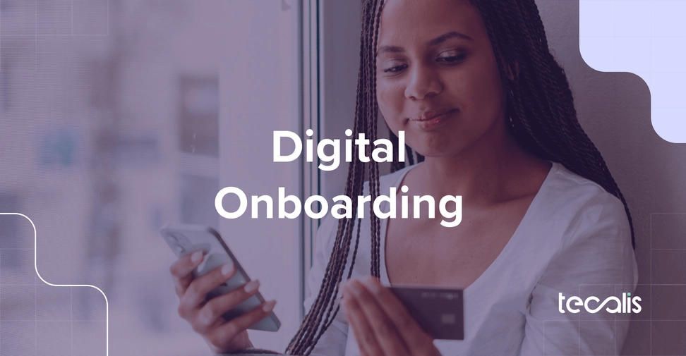 customer doing an onboarding in order to pay