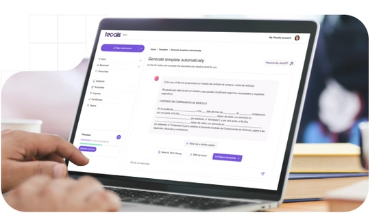 Writing a contract with AlisGPT