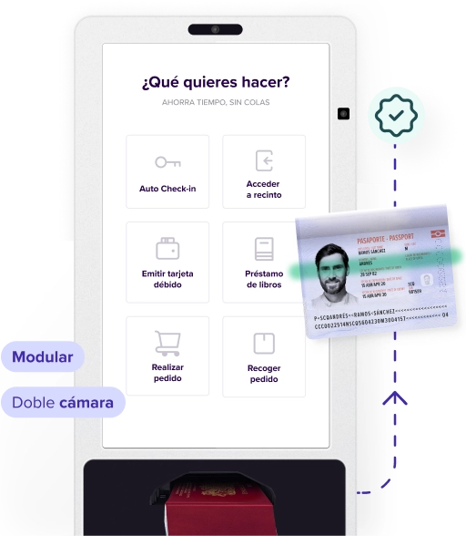 Tecalis Kiosk. Kiosco autoservicio