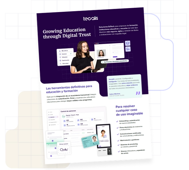 Infografía herramienta definitiva sector educación 