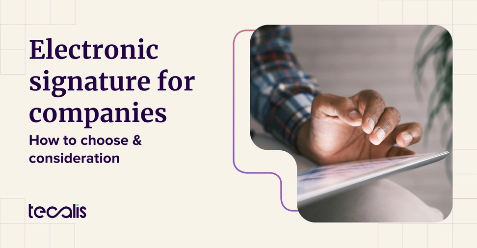 Electronic signature for companies blogpost header