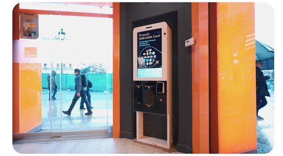 Kiosco digital de pedestal