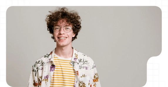 Face Recognition Person smiling for authentication