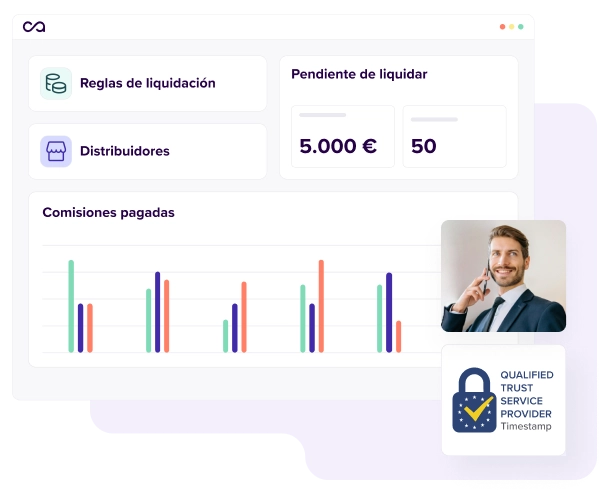 Tecalis Customer Hub. BPO Comisionado y liquidaciones