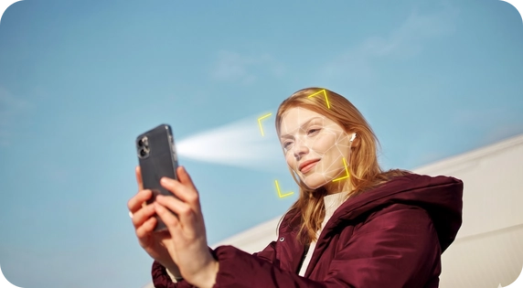 A person analyzing information online about identity theft and personal data theft.